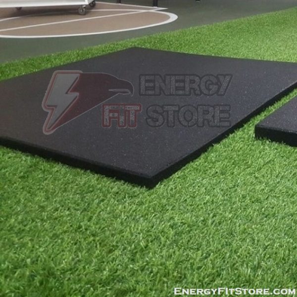 Dalle En Caoutchouc CrossFit 100x100cm 15mm