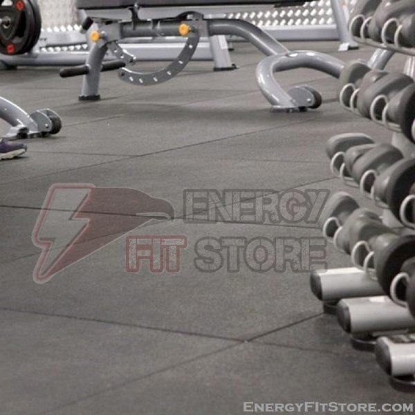 Dalle En Caoutchouc CrossFit 100x100cm 15mm