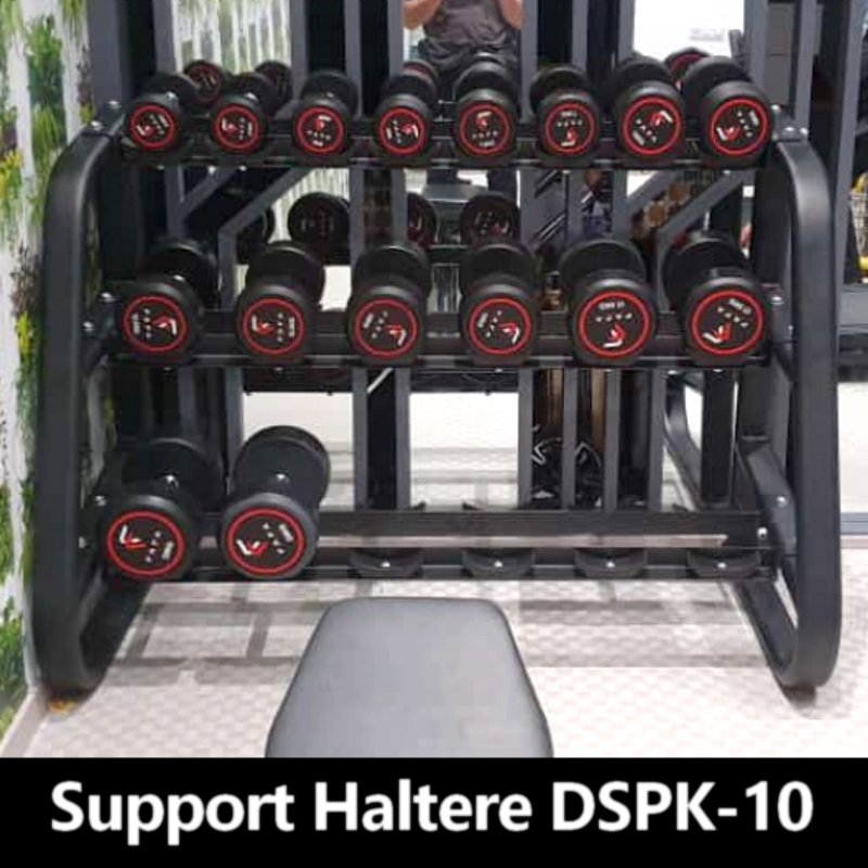 Support Haltères 3 Etages DSPK-10 Paires