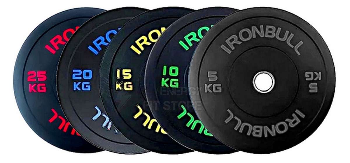 IRONBULL Fitness Pro Bumper Plates IR5200